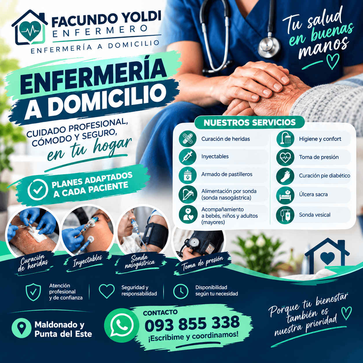 Enfermería a domicilio