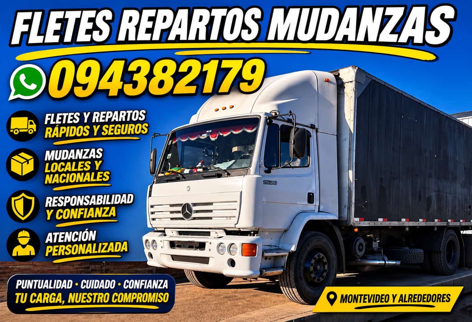 FLETES, MUDANZAS, REPARTOS
